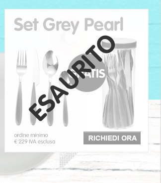 Set posate - grey pearl